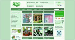 Desktop Screenshot of green-magic.co.uk